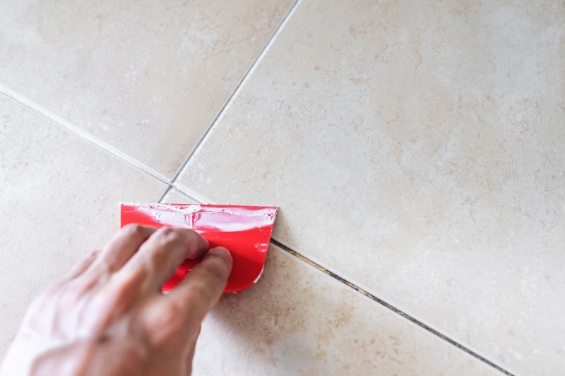 Glass Block Grout Repair